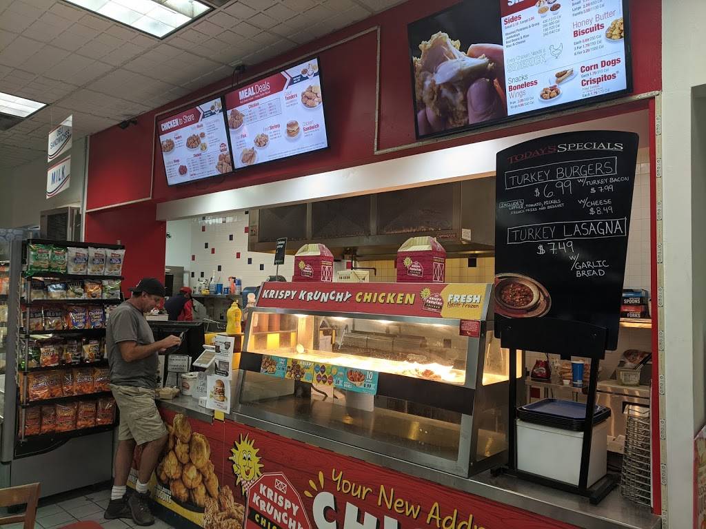 Krispy Krunchy Chicken @ Chevron in Winter Garden, Fl | restaurant | 12890 W Colonial Dr, Winter Garden, FL 34787, USA | 4075543318 OR +1 407-554-3318