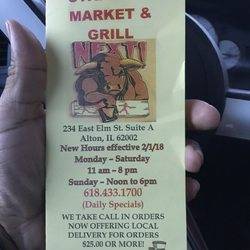 Stampede Market & Grill | restaurant | 234 W Elm St Suite A, Alton, IL 62002, USA | 6184331700 OR +1 618-433-1700