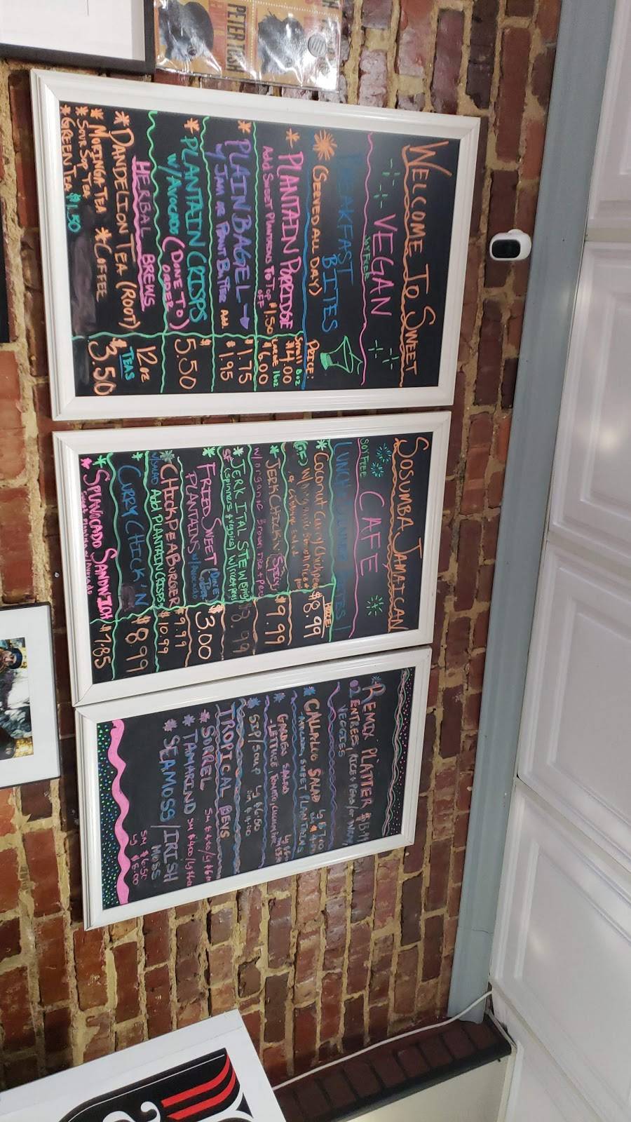 Sweet Sosumba Jamaican Vegan Cafe | restaurant | 3501 Georgia Ave NW Unit B, Washington, DC 20010, USA | 2023137760 OR +1 202-313-7760