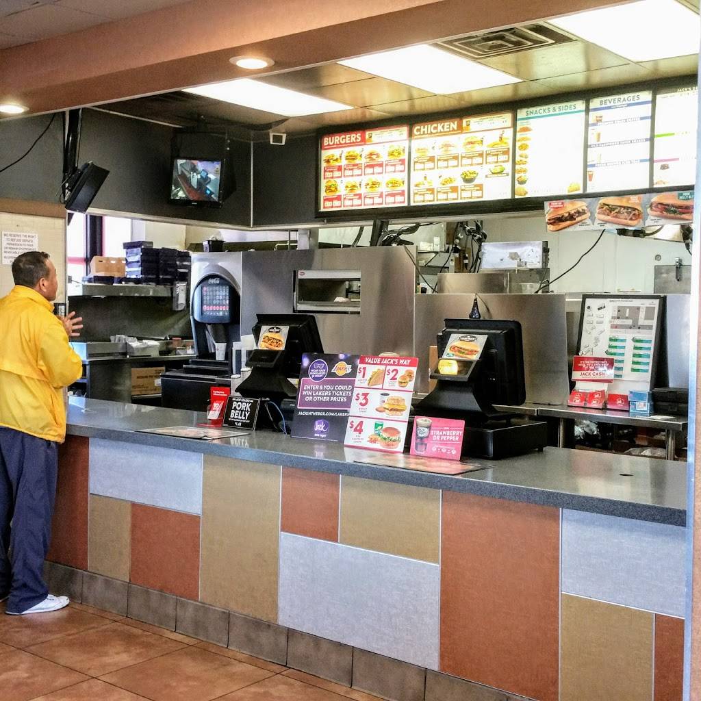 Jack in the Box | restaurant | 5555 E Washington Blvd, Commerce, CA 90040, USA | 3237222066 OR +1 323-722-2066