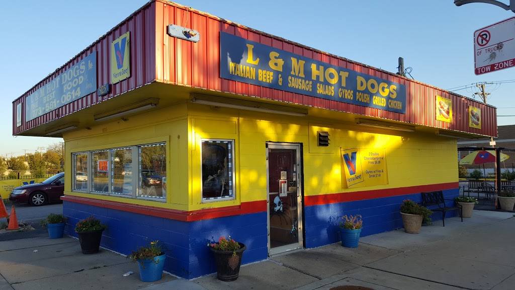 L & M Hot Dogs | restaurant | 5125 W 47th St, Chicago, IL 60638, USA | 7735810614 OR +1 773-581-0614