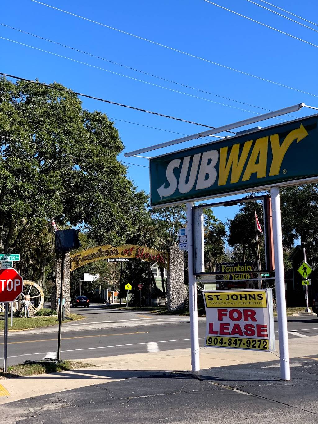 Subway | restaurant | 162 San Marco Ave, St. Augustine, FL 32084, USA | 9048293847 OR +1 904-829-3847