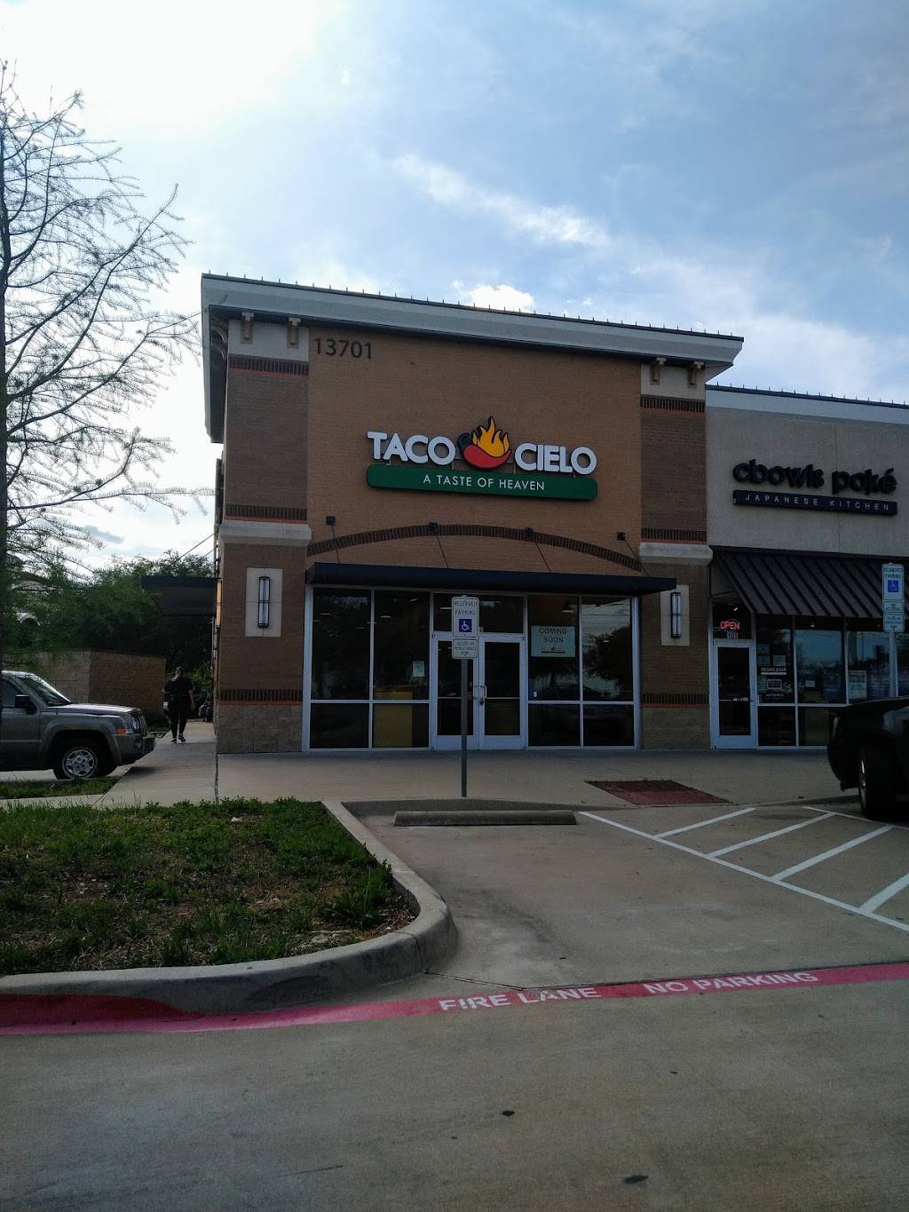 Taco Cielo Farmers Branch | restaurant | 13701 Midway Rd, Farmers Branch, TX 75244, USA | 9728637565 OR +1 972-863-7565