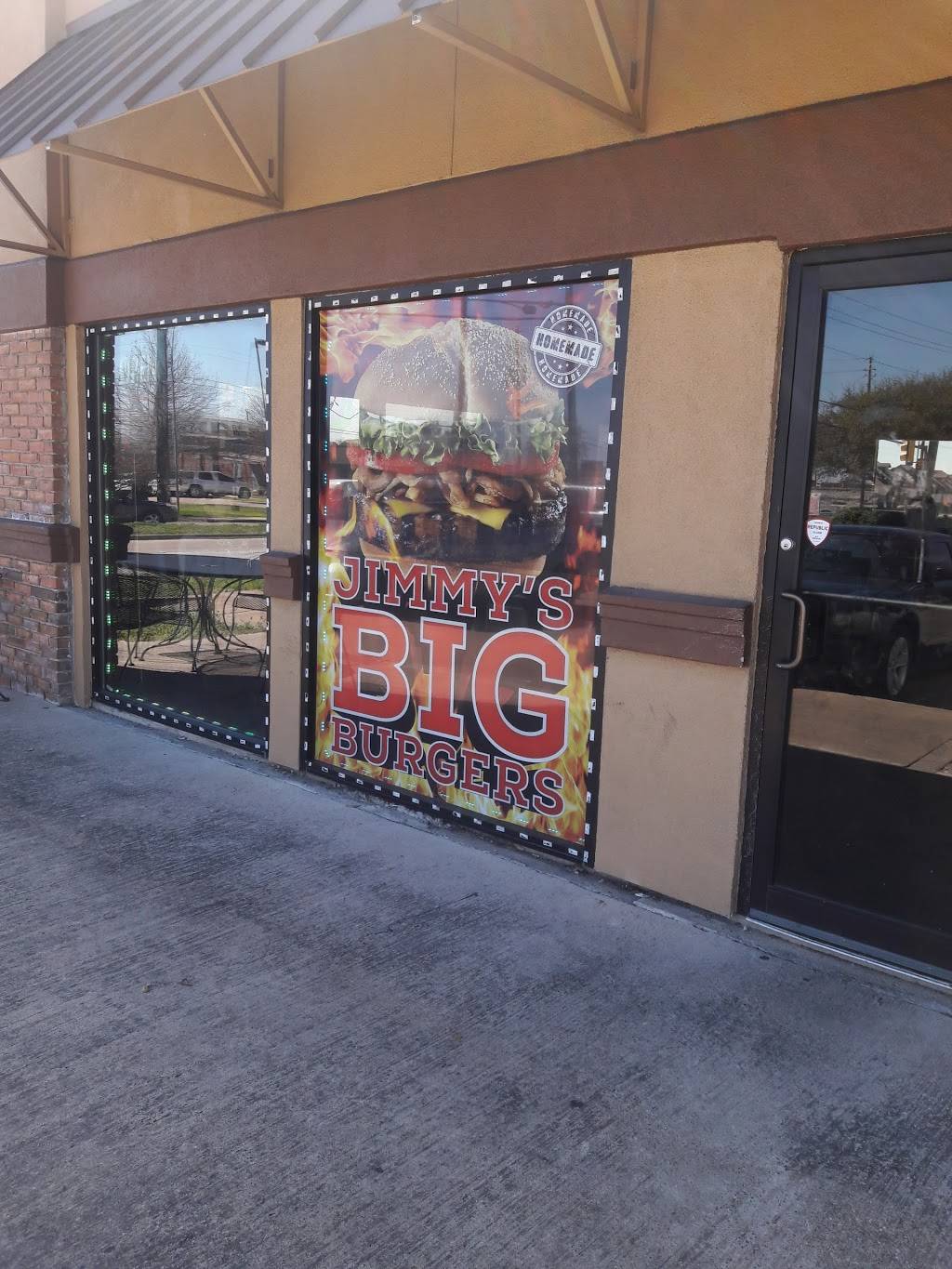 Jimmys Burgers | restaurant | 4141 W Wheatland Rd, Dallas, TX 75237, USA | 9722836061 OR +1 972-283-6061