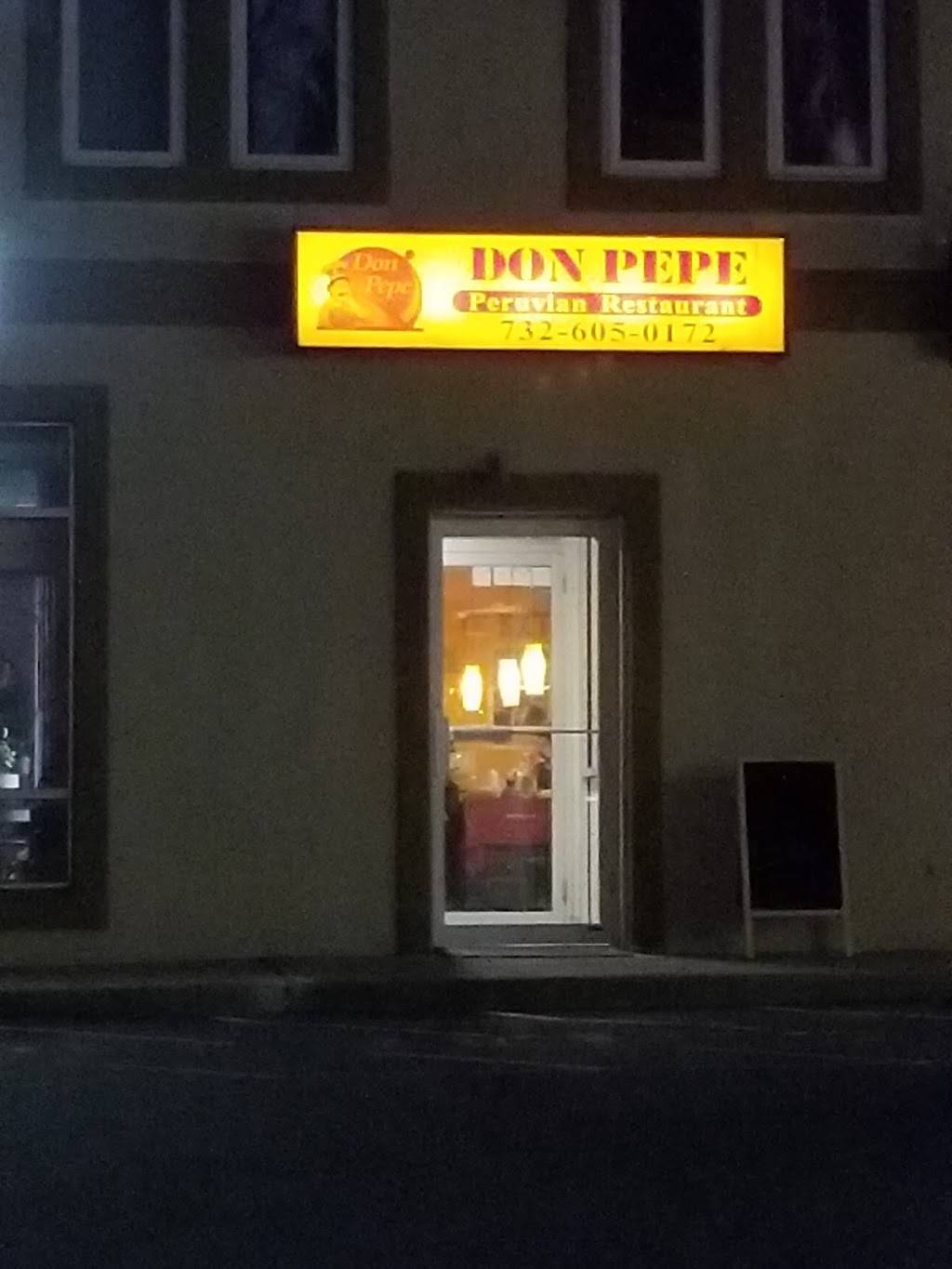 Don Pepe Peruvian I | restaurant | 5600, 200 Buckelew Ave, Jamesburg, NJ 08831, USA | 7326050172 OR +1 732-605-0172