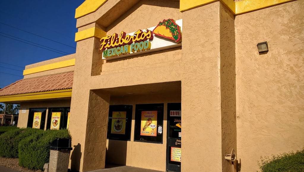 Filibertos Mexican Food | restaurant | 3636 E Baseline Rd, Mesa, AZ 85206, USA | 4806333938 OR +1 480-633-3938