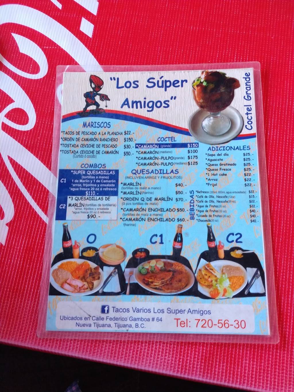 Tacos Varios Los Super Amigos | restaurant | Blvd. de las Bellas Artes 19701, Nueva Tijuana, 22435 Tijuana, B.C., Mexico | 016647205630 OR +52 664 720 5630