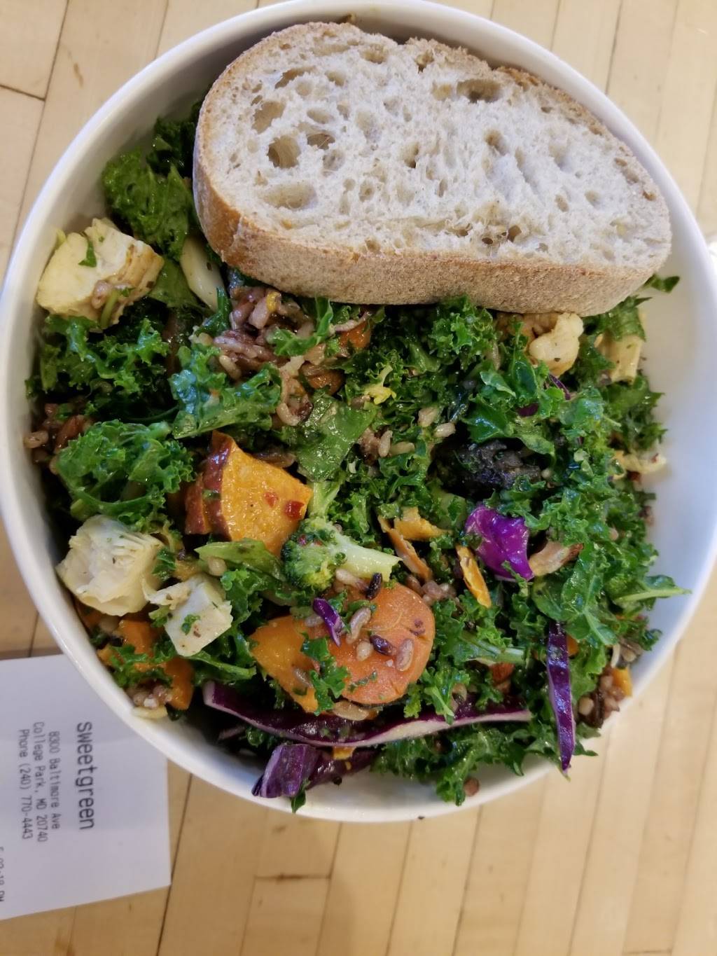 sweetgreen | restaurant | 8300 Baltimore Ave, College Park, MD 20740, USA | 2407704443 OR +1 240-770-4443