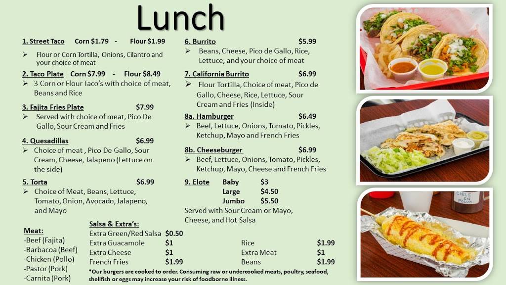 Mi Casita Taqueria | restaurant | 699 W Renner Rd, Richardson, TX 75080, USA | 4692060324 OR +1 469-206-0324