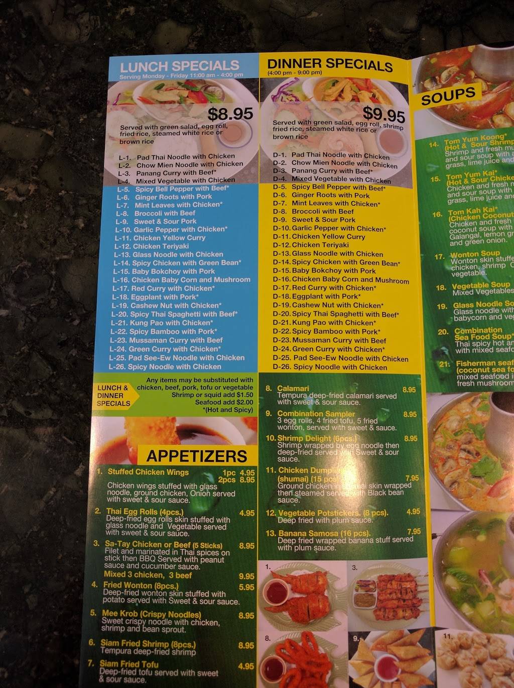 Siam Bay Thai Cuisine | restaurant | 130 E Grand Ave D, El Segundo, CA 90245, USA | 3104169907 OR +1 310-416-9907