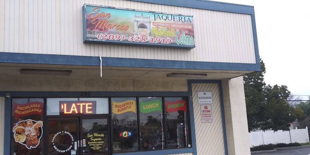 San Marcos Mexican Food | restaurant | 290 N Main St, Manteca, CA 95336, USA | 2093281919 OR +1 209-328-1919