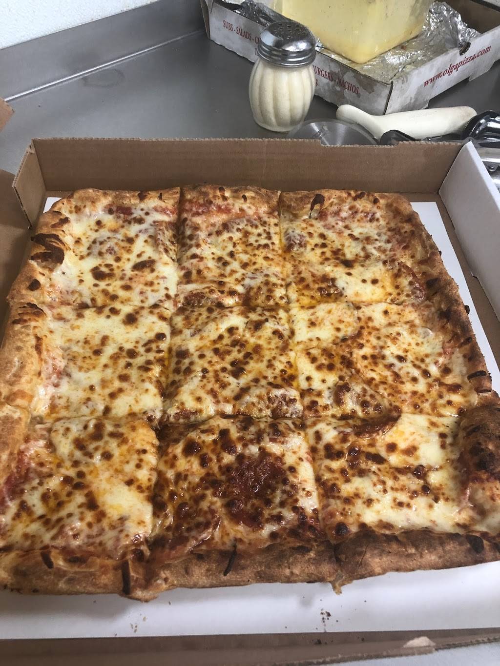 Olga Pizza | restaurant | 2891 Pontiac Lake Rd, Waterford Twp, MI 48328, USA | 2486812200 OR +1 248-681-2200