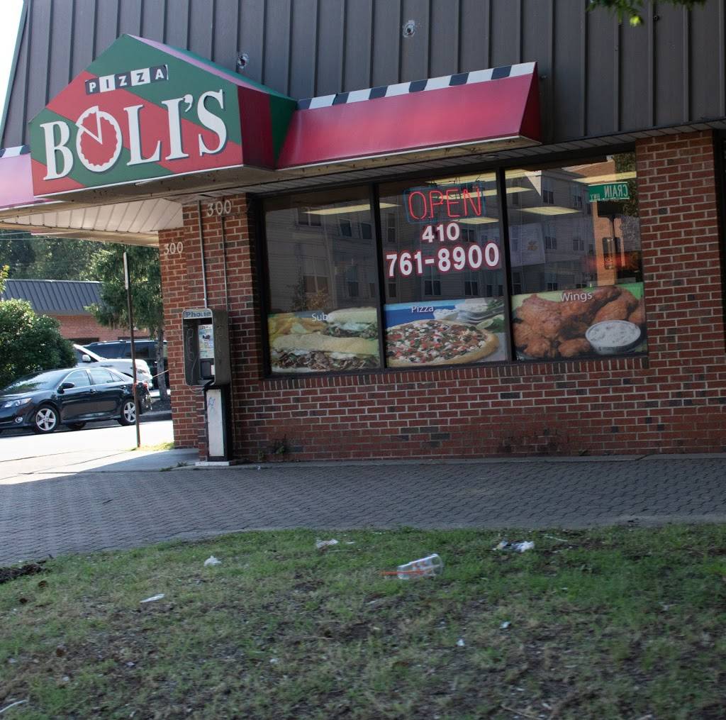Pizza Bolis | meal delivery | 300 Crain Hwy N, Glen Burnie, MD 21061, USA | 4107618900 OR +1 410-761-8900