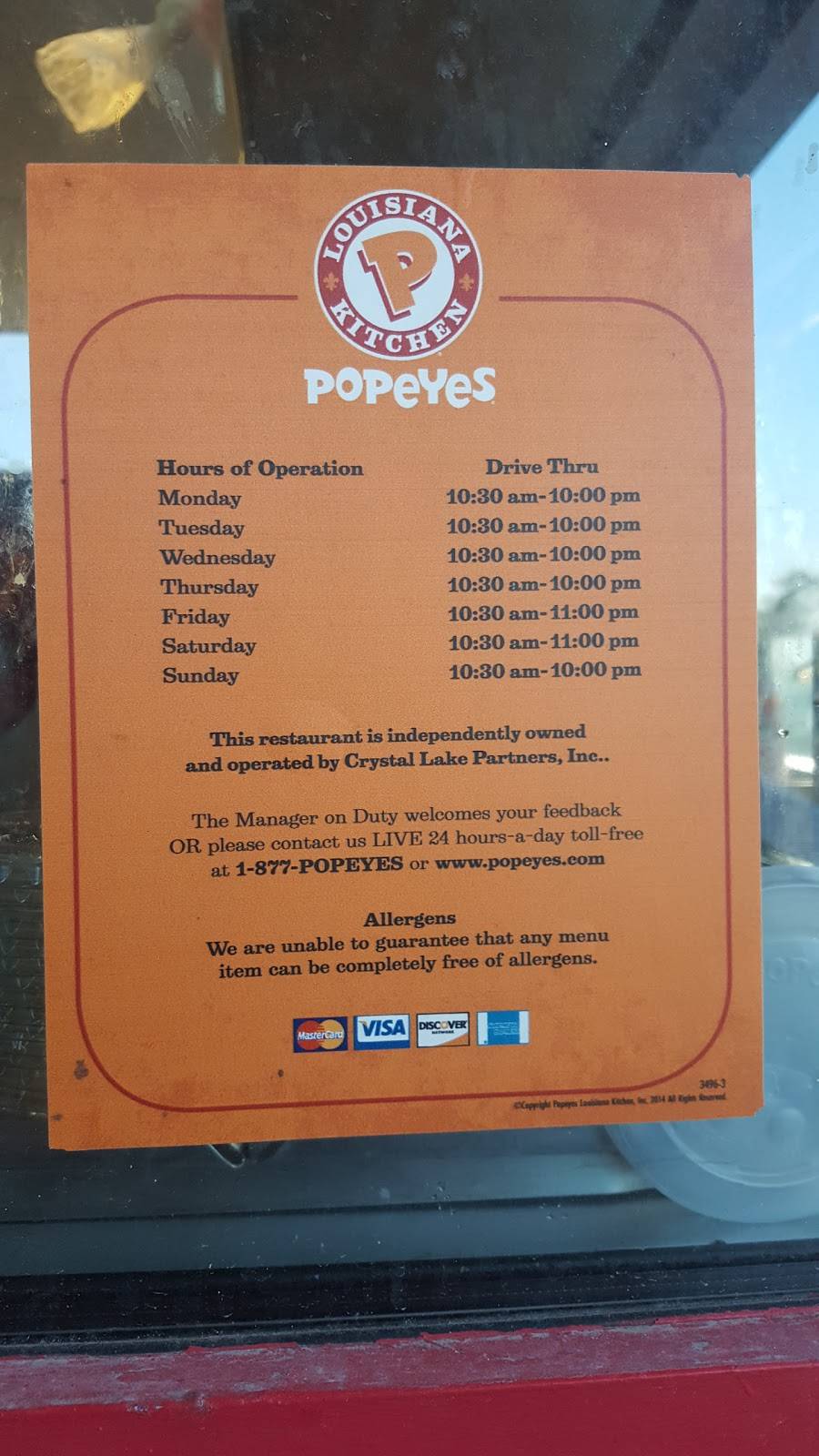 Popeyes Louisiana Kitchen | restaurant | 13049 S U.S. 71 Hwy, Grandview, MO 64030, USA | 8167611332 OR +1 816-761-1332