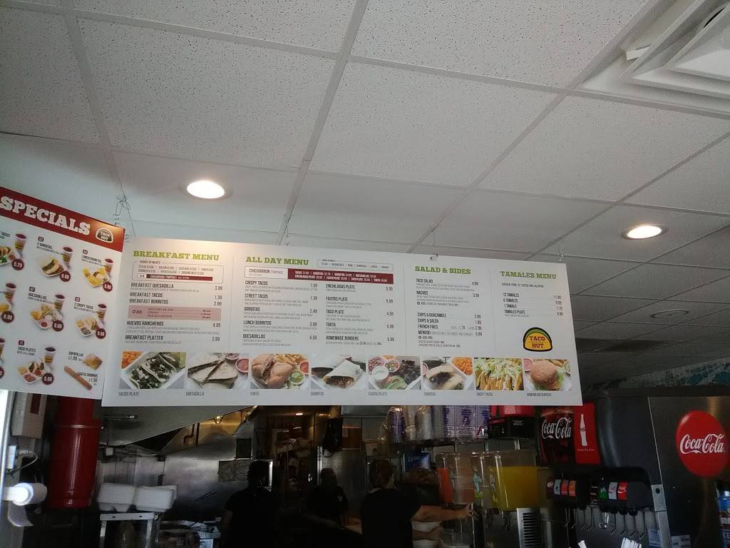 Taco Hut | restaurant | 201 W Jefferson St, Grand Prairie, TX 75051, USA | 9725049100 OR +1 972-504-9100