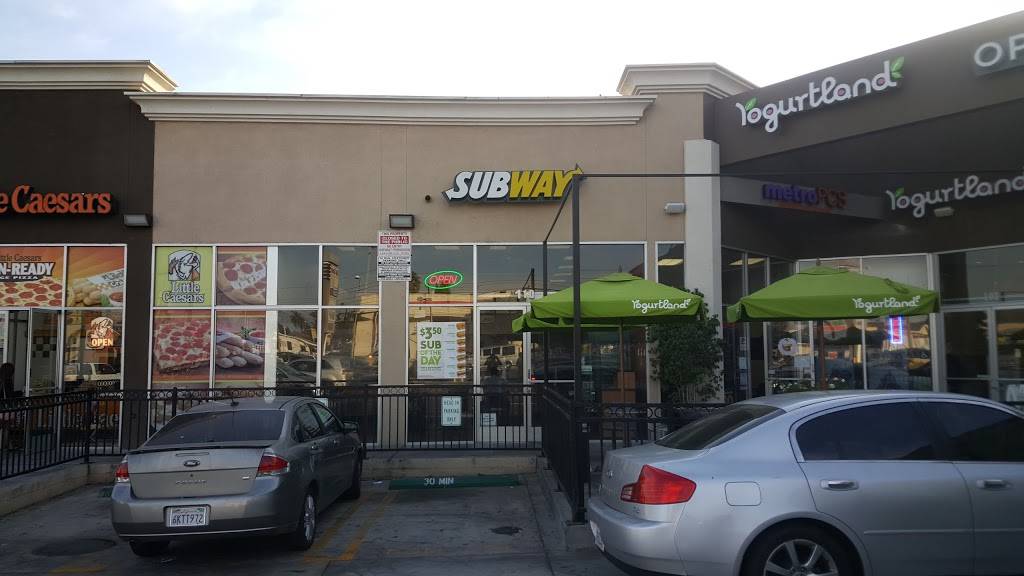 Subway Restaurants | restaurant | 3476 Whittier Blvd #110, Los Angeles, CA 90023, USA | 3232651311 OR +1 323-265-1311