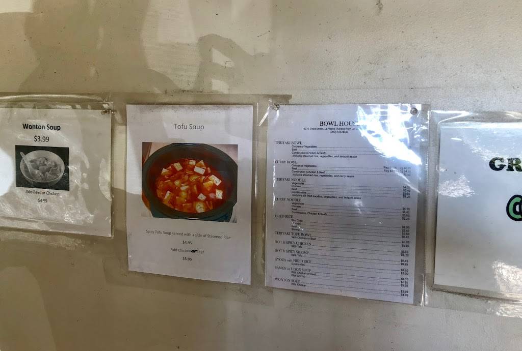 Bowl House | restaurant | 2075 3rd St, La Verne, CA 91750, USA | 9095969687 OR +1 909-596-9687