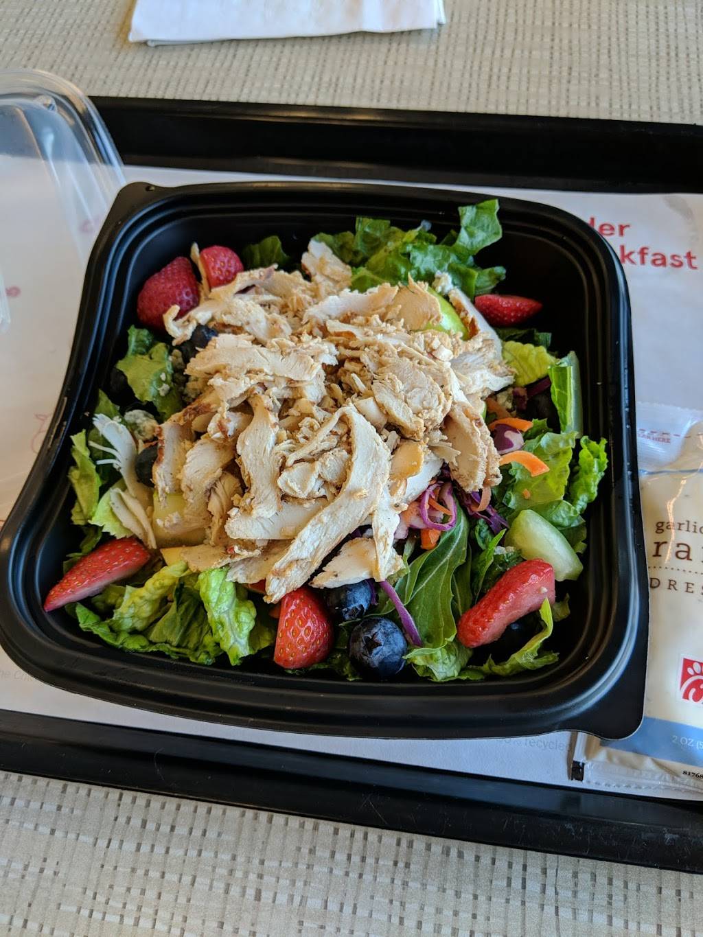 Chick-fil-A | restaurant | 15235 Montfort Dr, Dallas, TX 75248, USA | 9723859449 OR +1 972-385-9449