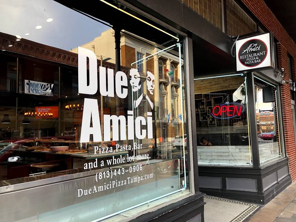 Due Amici Pizza | meal takeaway | 1724 E 7th Ave, Tampa, FL 33605, USA | 8134430906 OR +1 813-443-0906