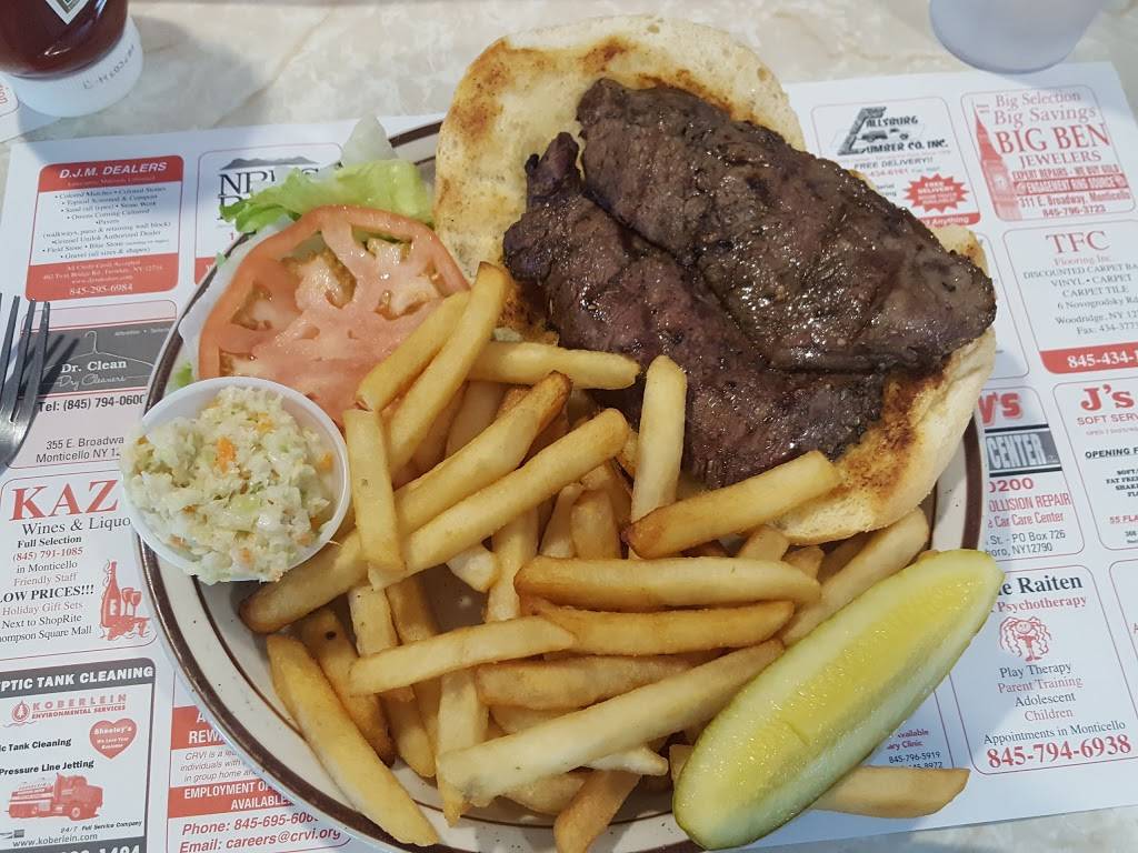 Monticello Diner | restaurant | 405 Broadway #1, Monticello, NY 12701, USA | 8457918934 OR +1 845-791-8934