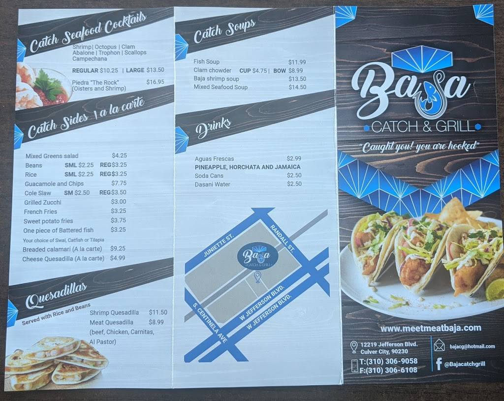 Baja Catch and Grill | restaurant | 12219 Jefferson Blvd, Los Angeles, CA 90230, USA | 3103069058 OR +1 310-306-9058