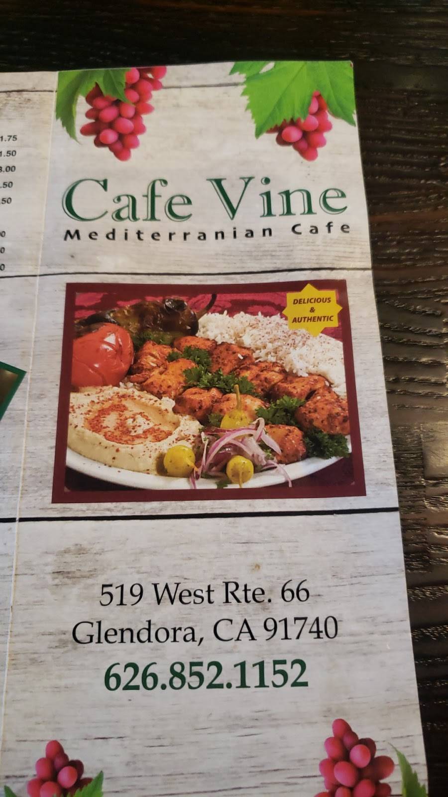 Cafe Vine | restaurant | 519 W Rte 66, Glendora, CA 91740, USA | 6268521152 OR +1 626-852-1152