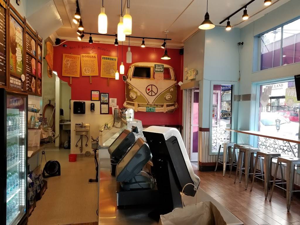 Ben & Jerry’s | bakery | 1480 Haight St, San Francisco, CA 94117, USA | 4156264143 OR +1 415-626-4143