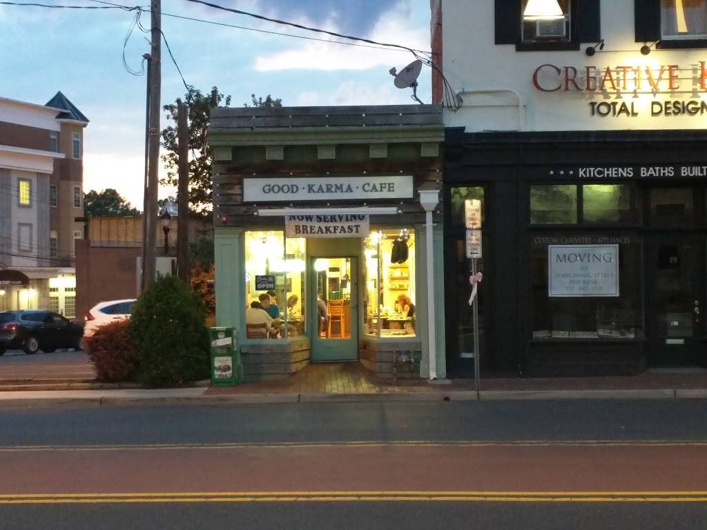 Good Karma Cafe | restaurant | 17 E Front St, Red Bank, NJ 07701, USA | 7324508344 OR +1 732-450-8344