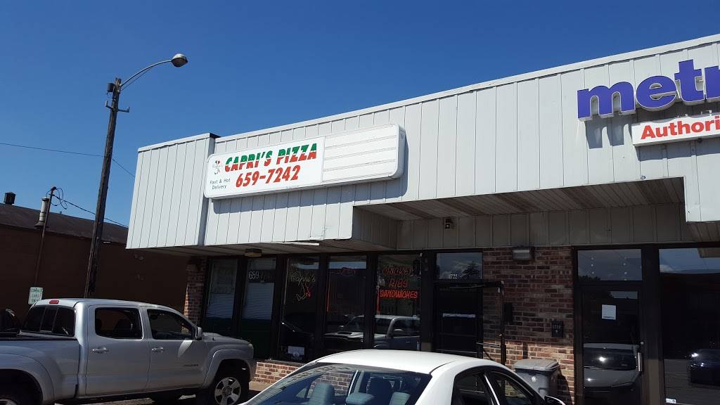 Capris Pizza | restaurant | 1722 Calumet Ave, Whiting, IN 46394, USA | 2196597242 OR +1 219-659-7242