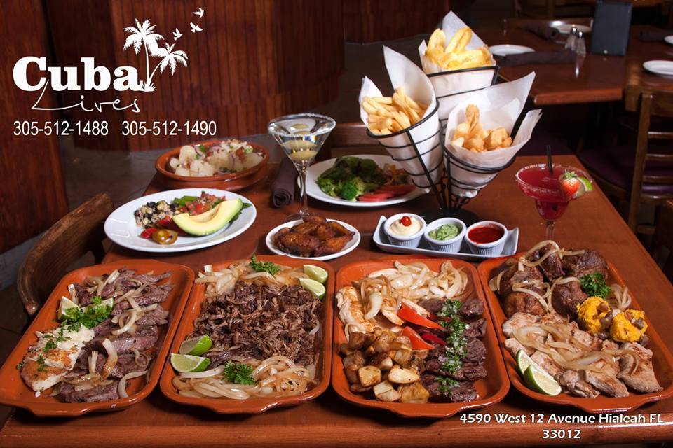Cuba Lives Restaurant, Bar & Buffet | restaurant | 4590 W 12th Ave, Hialeah, FL 33012, USA | 3055121488 OR +1 305-512-1488