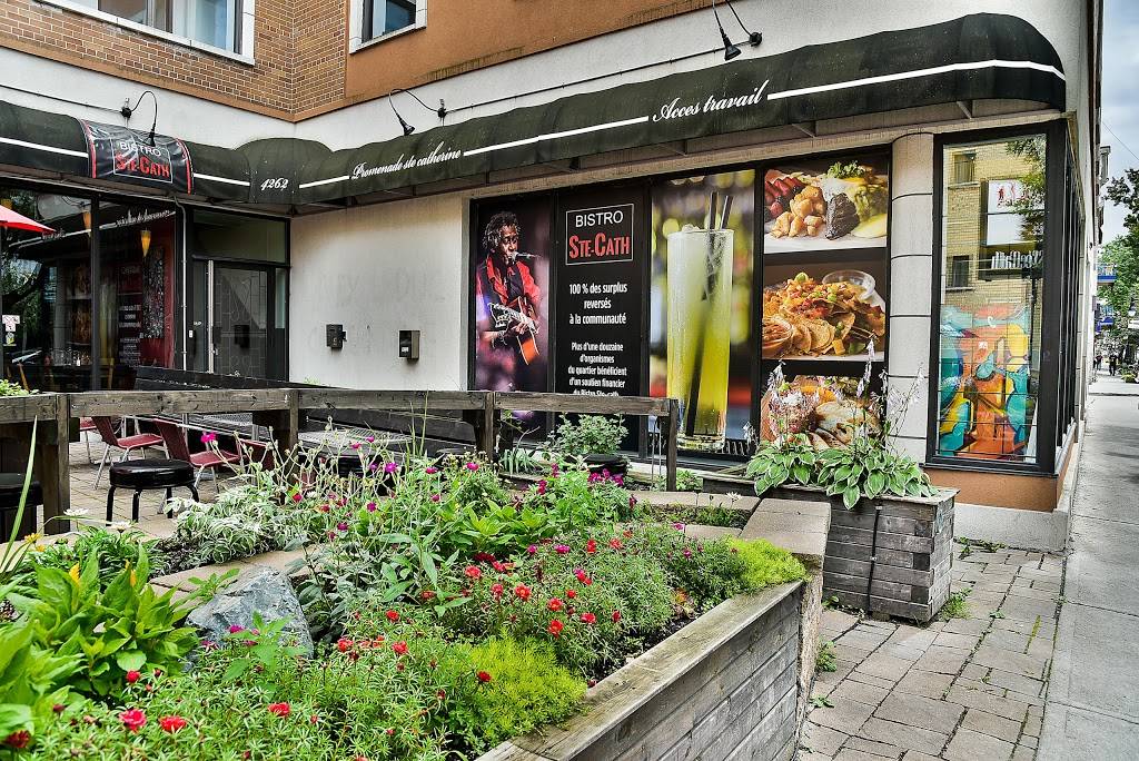Bistro Le Ste-Cath | restaurant | 4264 Rue Sainte-Catherine E, Montréal, QC H1V 1X6, Canada | 5142238116 OR +1 514-223-8116