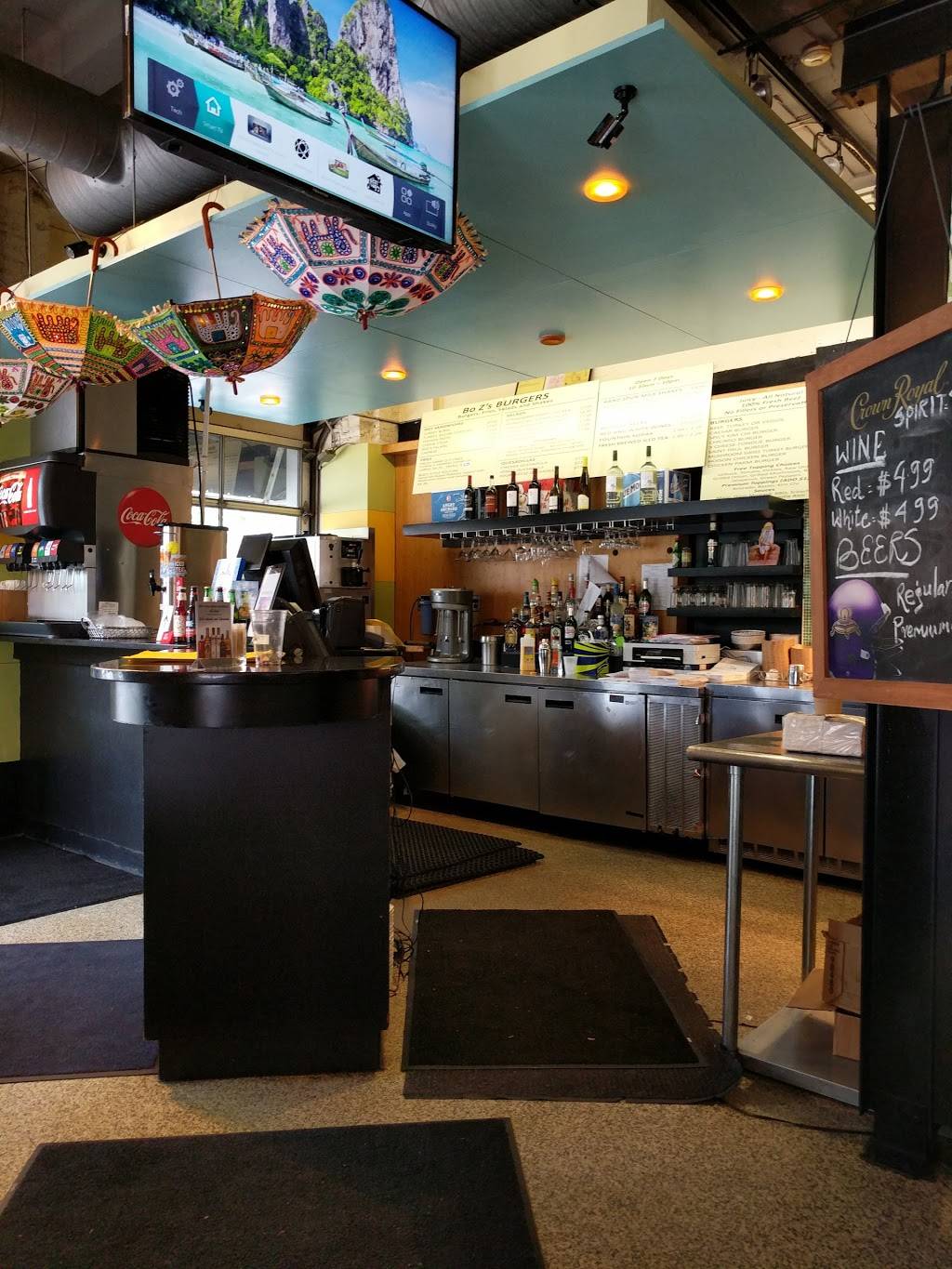 BOZS Burger Bistro | restaurant | 3101 St Paul St, Baltimore, MD 21218, USA | 4108891718 OR +1 410-889-1718