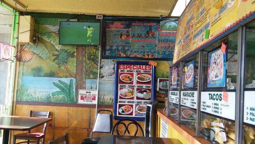 El Eden | restaurant | 10628 Imperial Hwy, Norwalk, CA 90650, USA | 5624840844 OR +1 562-484-0844