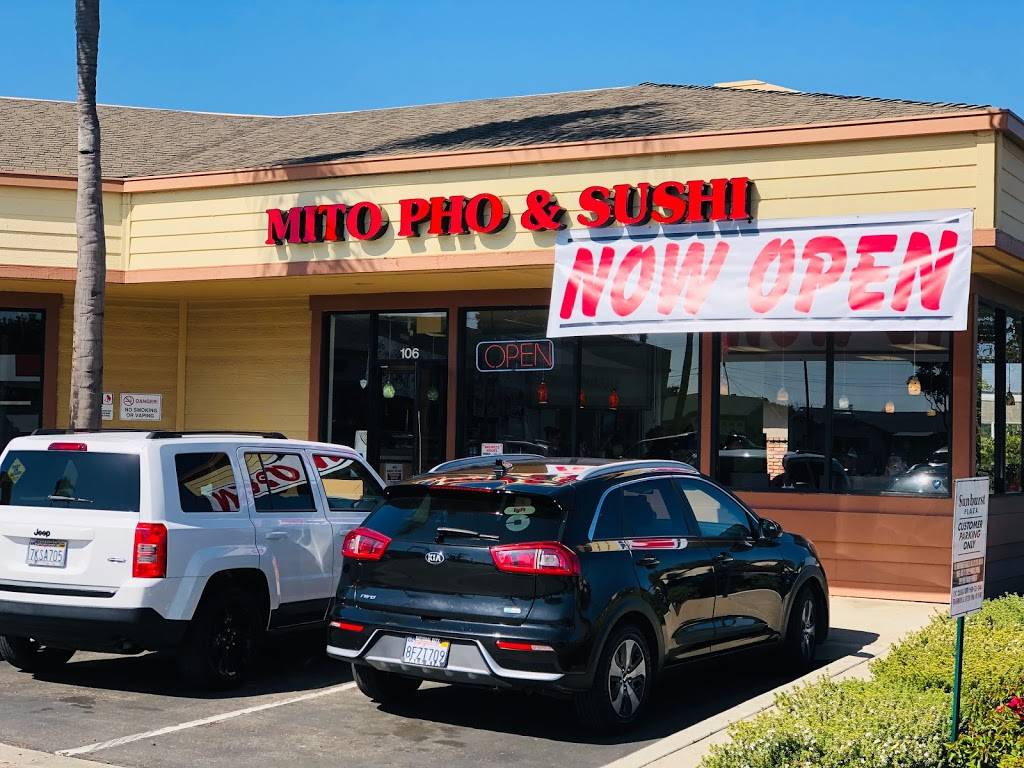 Mito Pho & Sushi | restaurant | 1290 Hollister St #106, San Diego, CA 92154, USA | 8582943483 OR +1 858-294-3483