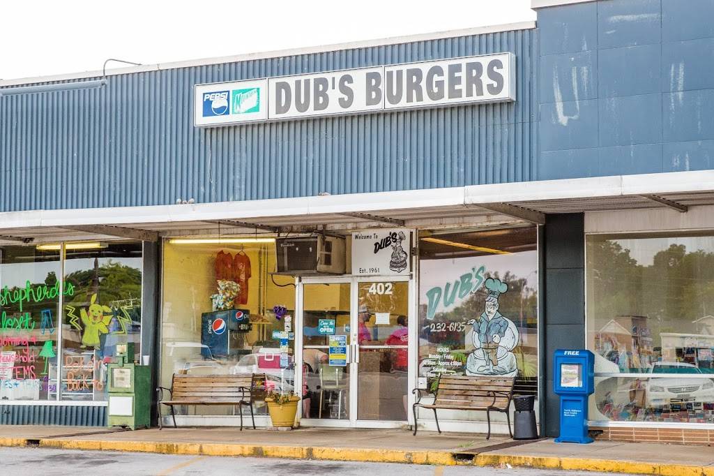 Dubs Burgers | restaurant | 400 S Jefferson St Suite 402, Athens, AL 35611, USA | 2562326135 OR +1 256-232-6135