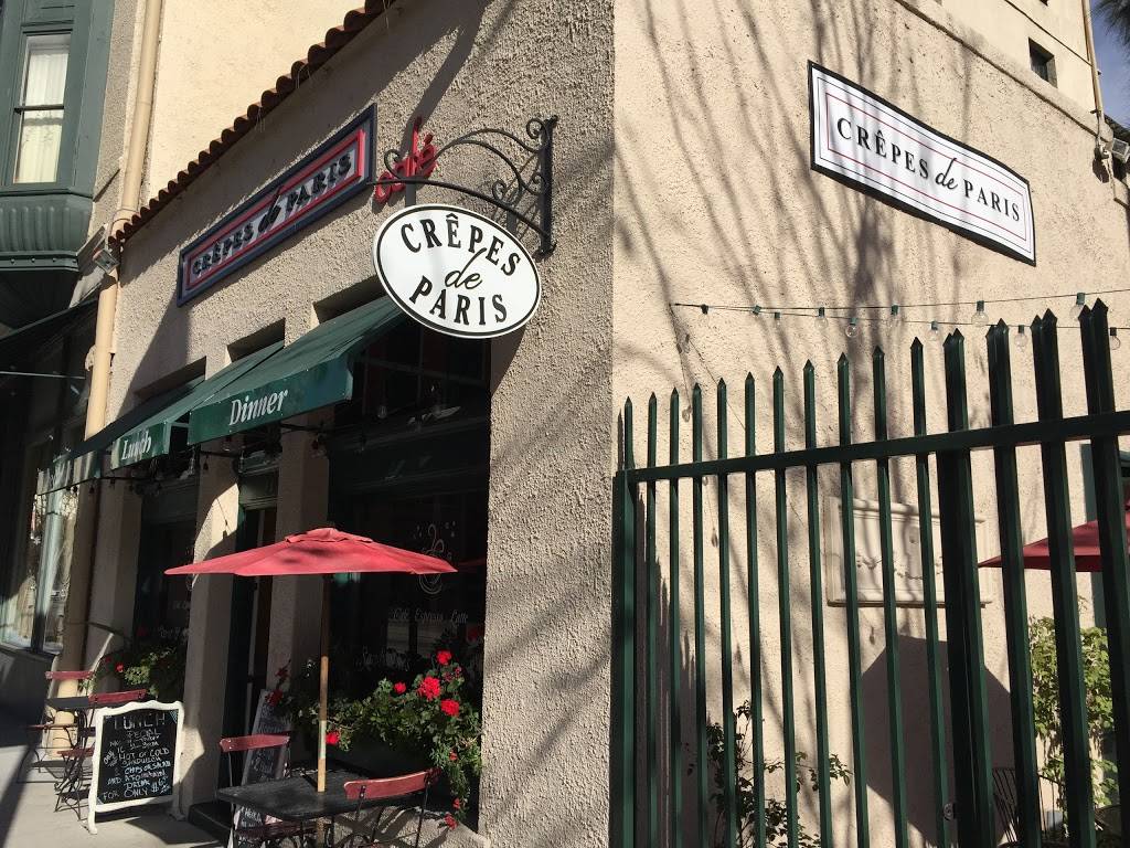 Crepes De Paris | restaurant | 84 S Fair Oaks Ave, Pasadena, CA 91105, USA | 6266663908 OR +1 626-666-3908