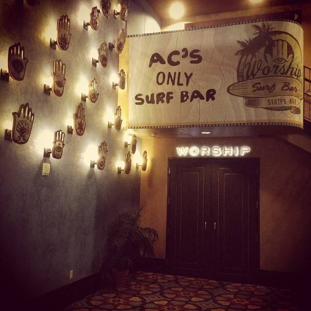 Worship Surf Bar | restaurant | 801 Boardwalk, Atlantic City, NJ 08401, USA | 6094874606 OR +1 609-487-4606