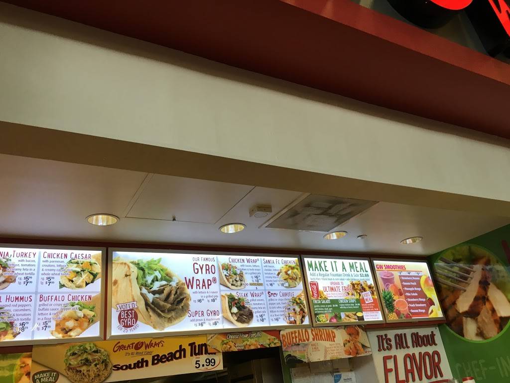 Great Wraps | restaurant | POTOMAC MILLS, 2700 Potomac Mills Cir, Woodbridge, VA 22192, USA | 5715723431 OR +1 571-572-3431