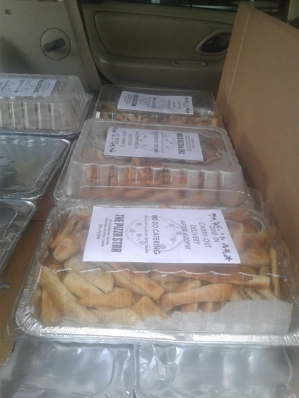 The Pizza Star | restaurant | 295 Columbiana Square, Columbiana, AL 35051, USA | 2056705000 OR +1 205-670-5000