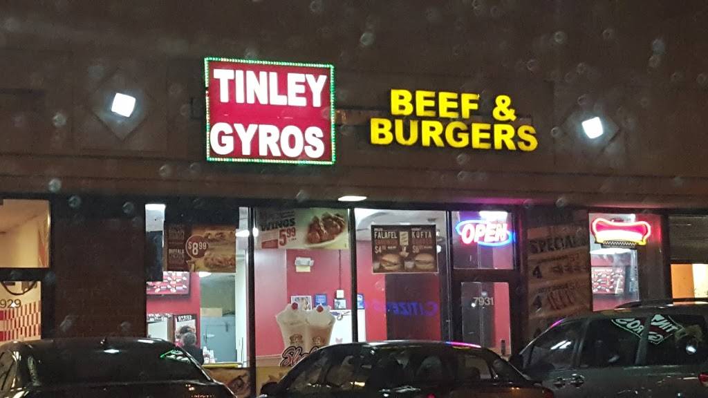 Tinley Gyros | restaurant | 7931 171st St, Tinley Park, IL 60477, USA | 7084297626 OR +1 708-429-7626