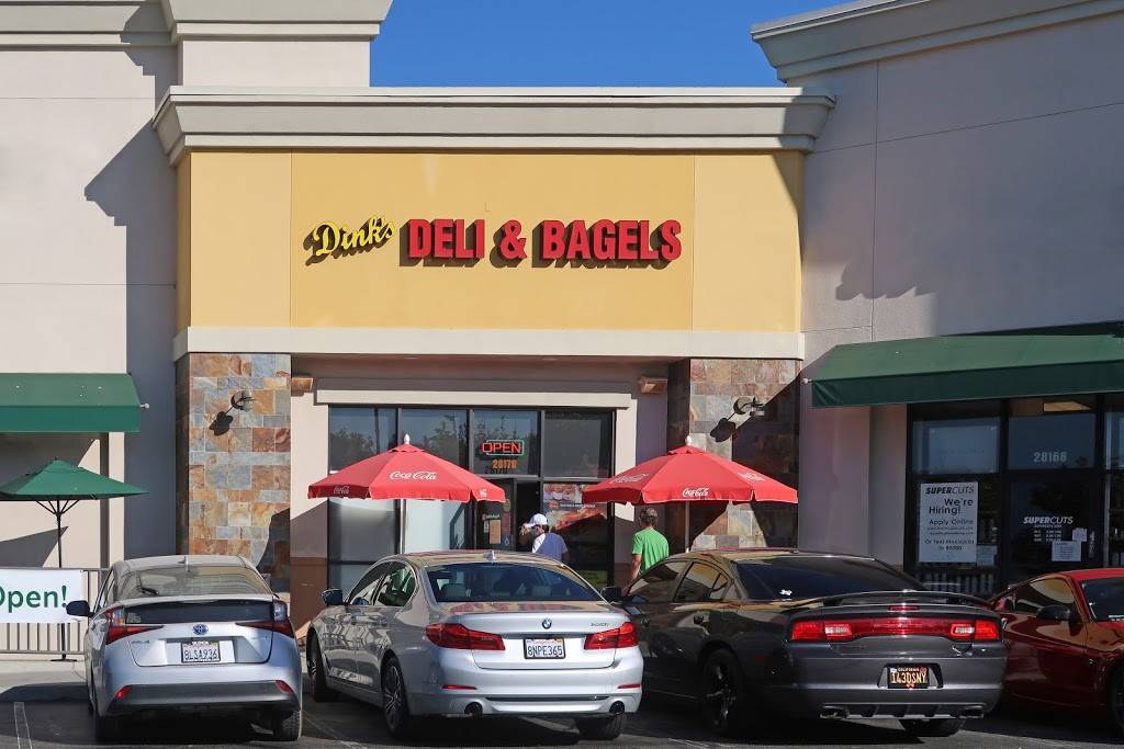 Dinks Deli & Bagel Bakery | bakery | 28170 Newhall Ranch Rd, Valencia, CA 91355, USA | 6617759560 OR +1 661-775-9560
