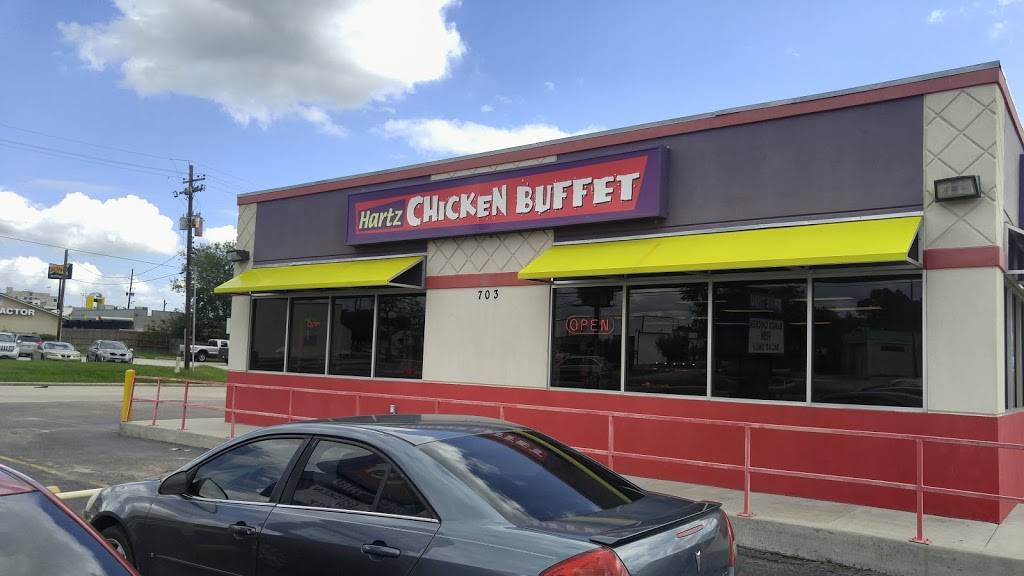 Hartz Chicken Buffet | restaurant | 703 W Davis St, Conroe, TX 77301, USA | 9365391331 OR +1 936-539-1331