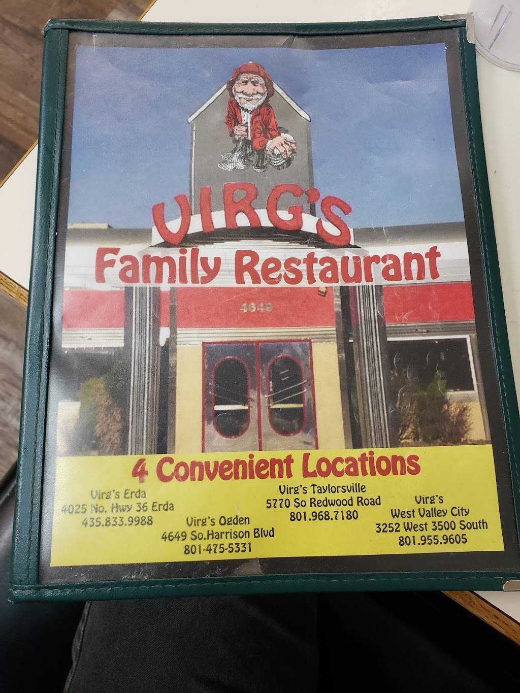Virgs | restaurant | 4025 UT-36, Tooele, UT 84074, USA | 4358339988 OR +1 435-833-9988