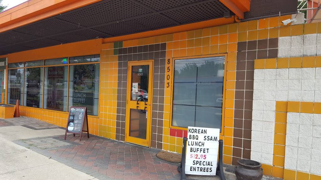 Kangnam BBQ | restaurant | 8503 Baltimore Ave, College Park, MD 20740, USA | 3012201635 OR +1 301-220-1635