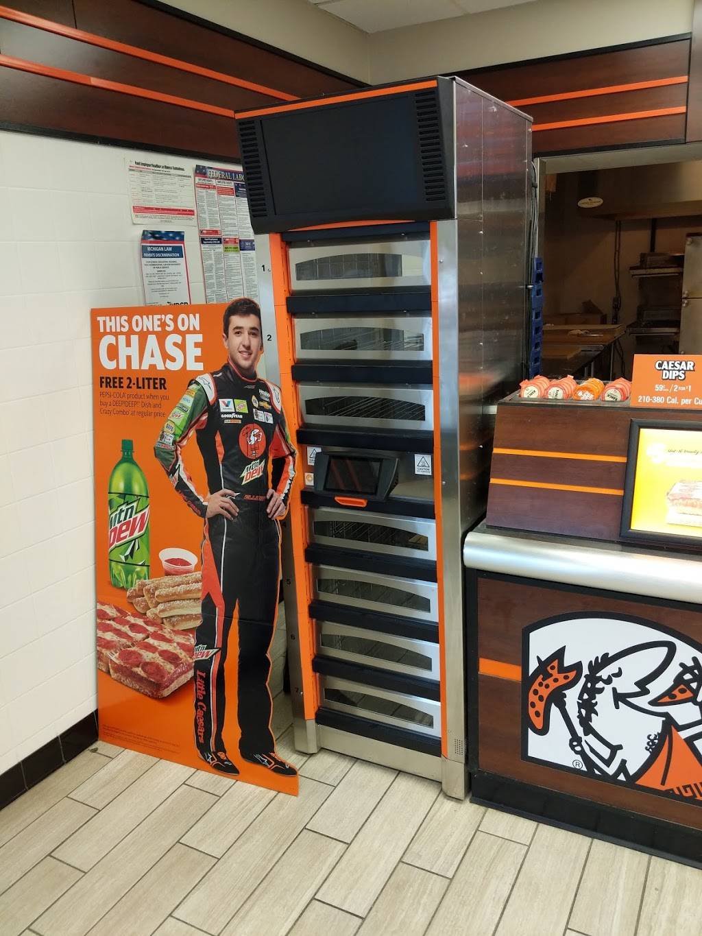 Little Caesars Pizza | meal takeaway | 612 W Broad St, Linden, MI 48451, USA | 8107359481 OR +1 810-735-9481