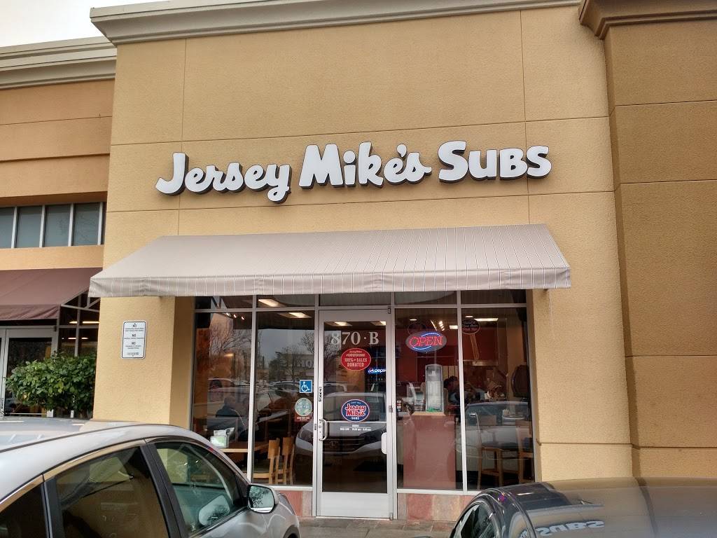 Jersey Mikes Subs | meal takeaway | 870-B Blossom Hill Rd, San Jose, CA 95123, USA | 4086293450 OR +1 408-629-3450