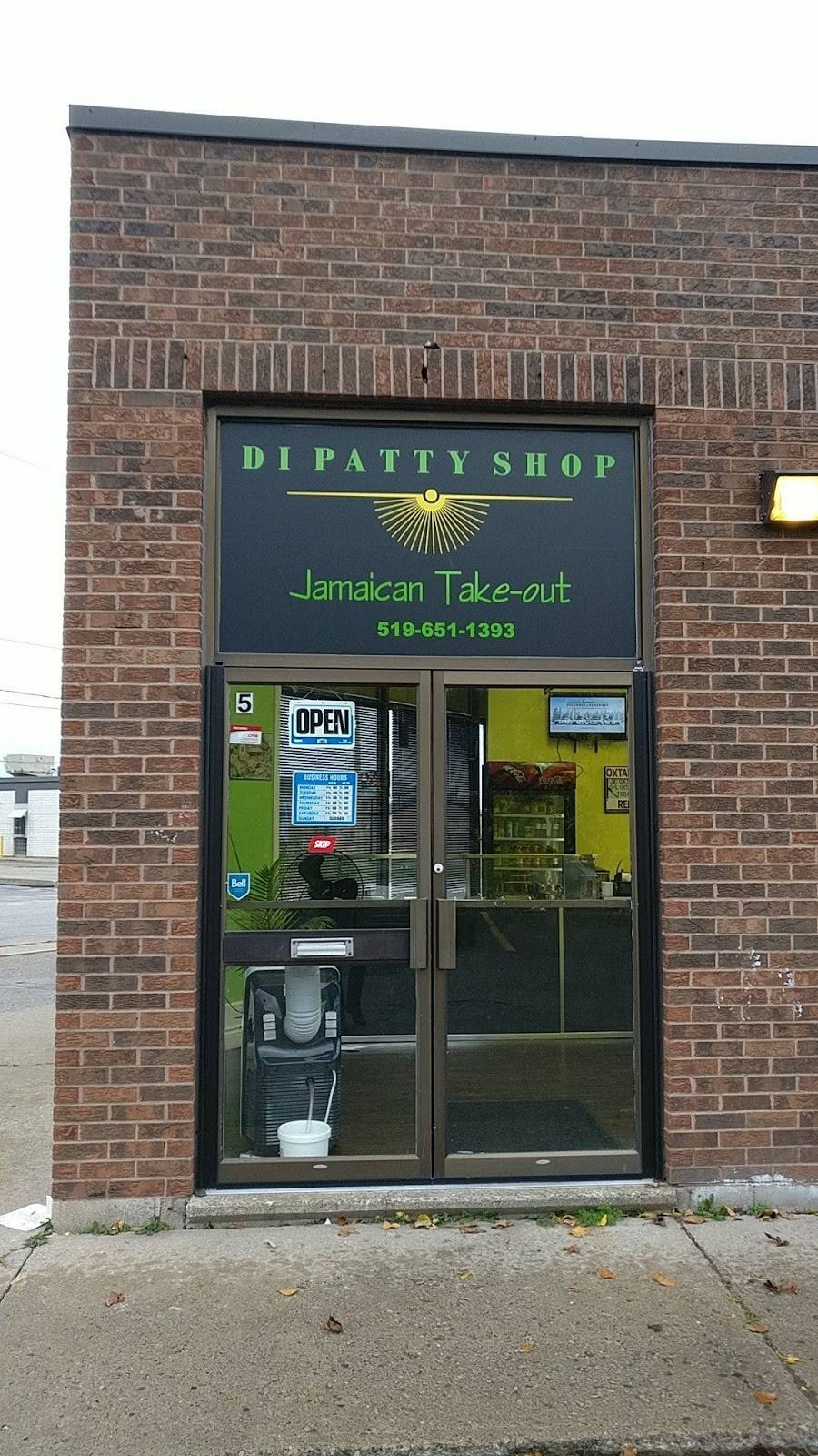 Di Patty Shop | restaurant | 368 Queen St W, Cambridge, ON N3C 1G8, Canada | 5196511393 OR +1 519-651-1393