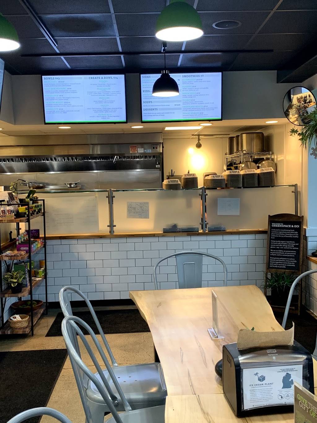 GreenSpace & Go | restaurant | 32867 Woodward Ave, Royal Oak, MI 48073, USA | 2488508500 OR +1 248-850-8500