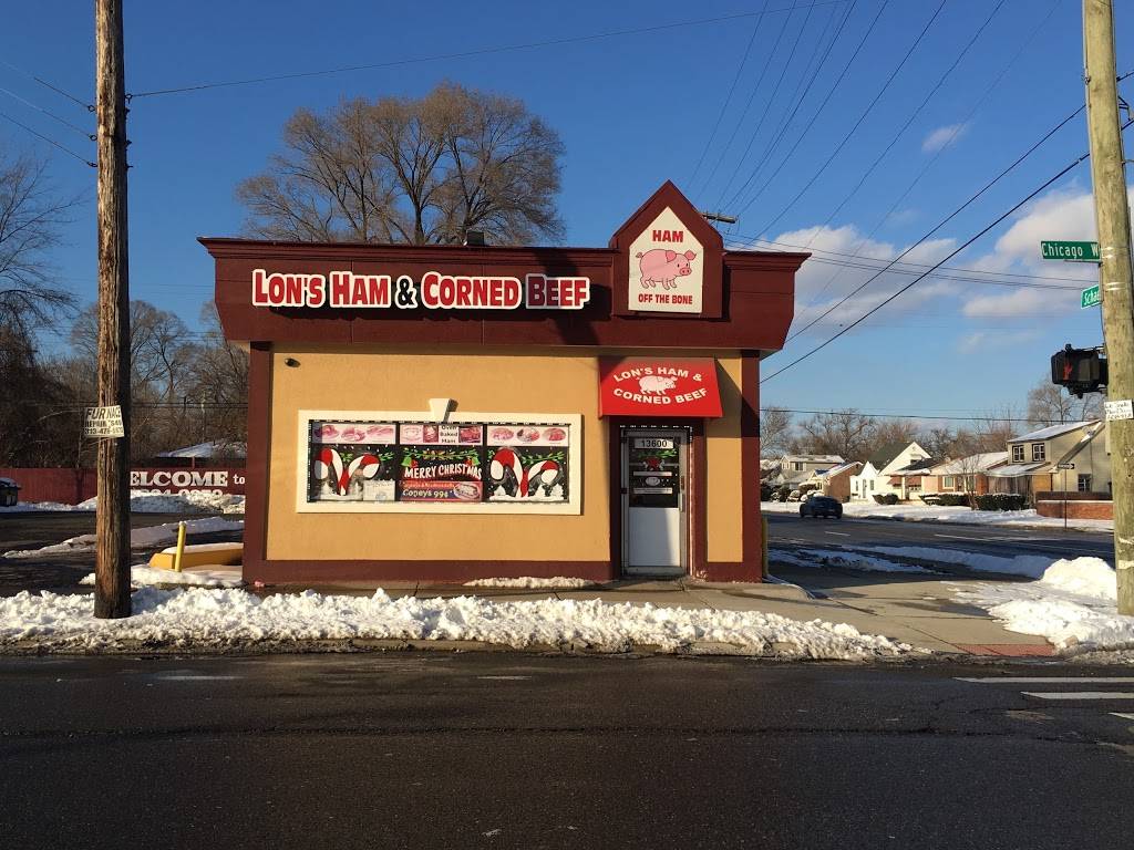 Lons Ham&Corned Beef | restaurant | 13600 W Chicago, Detroit, MI 48228, USA | 3138342870 OR +1 313-834-2870
