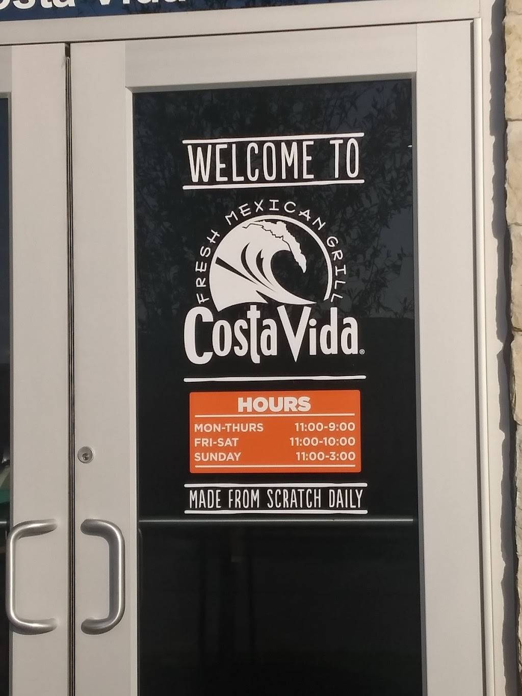 Costa Vida | restaurant | 4501 Mills Park Cir Suite 100, College Station, TX 77845, USA | 9797018801 OR +1 979-701-8801